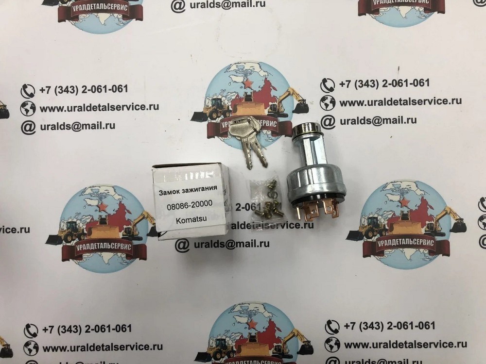 Замок зажигания Komatsu 08086-20000 Екатеринбург - изображение 1