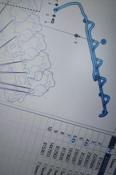 SCANIA 2391698 трубка дренажная системы охлаждения двигателя СКАНИЯ ОС13 Sankt-Peterburg - photo 1