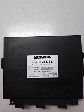 Координатор Scania ECU COO7 Чехов - изображение 1