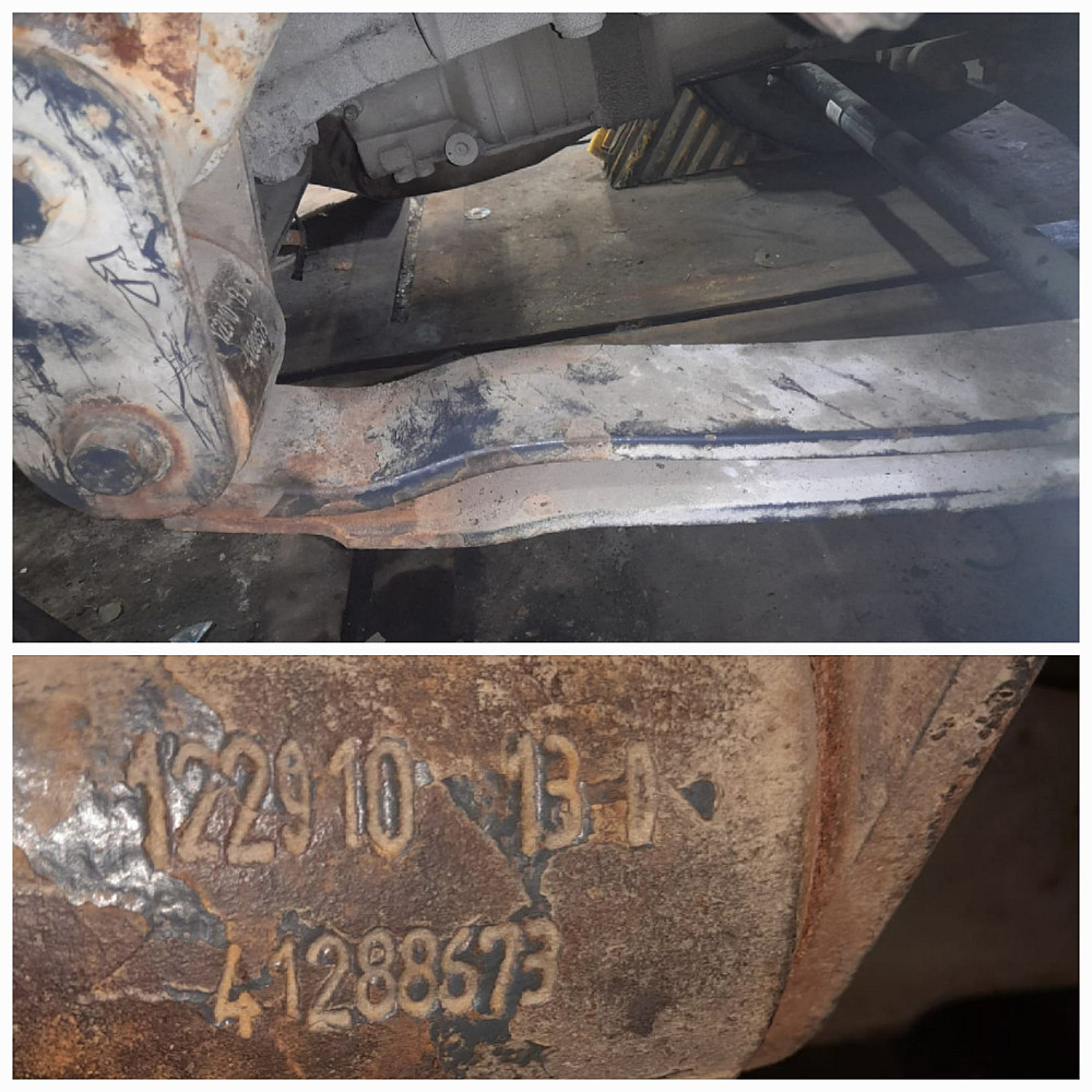 На Ивеко Стралис 2013 года нужна 41288673 передняя правая рессора (двух листовая) или можно просто к  - photo 1