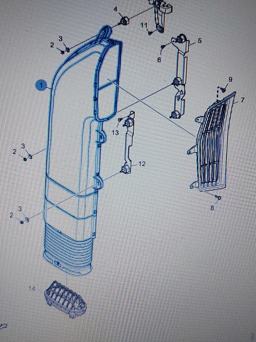 SCANIA 2490772 воздухозаборник для СКАНИЯ S 6 серии Sankt-Peterburg - photo 1