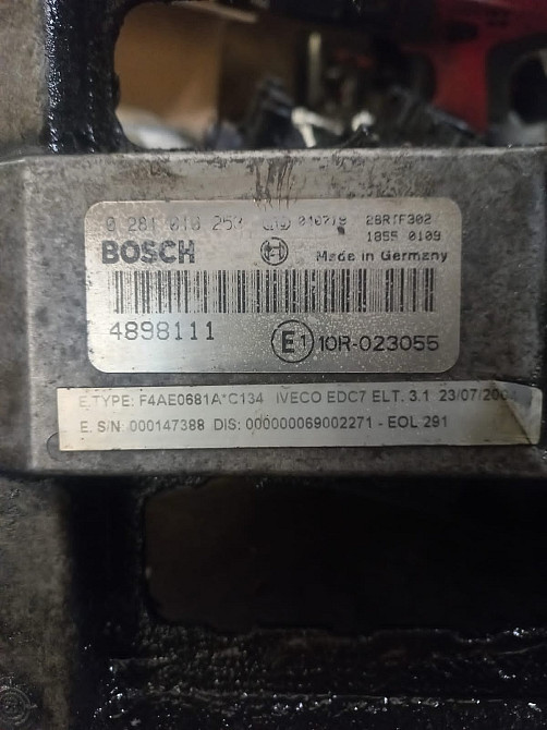Ищу блок управления двигателя 4898111 IVECO на еврокарго 2004 года евро 3.  - photo 1