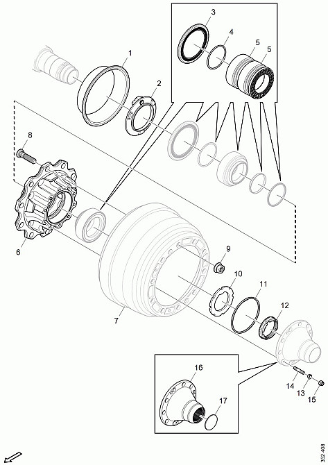 Нужна 2290531ступица заднего колеса + барабан SCANIA G2017 года 9BSG4X20003913253.  - photo 1