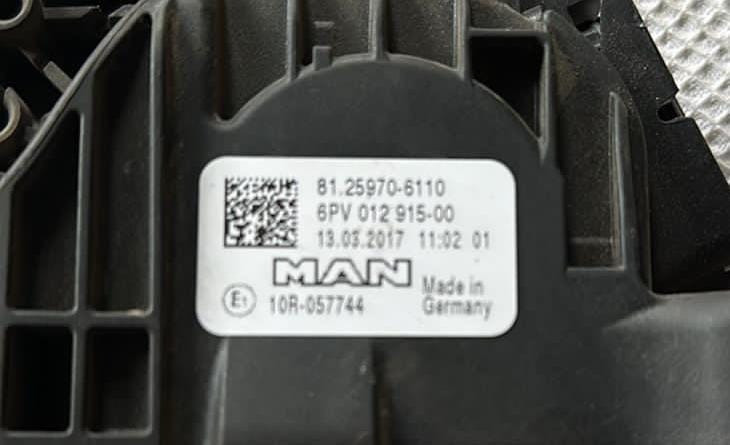 Нужна 81259706110 MAN педаль газа.  - photo 1
