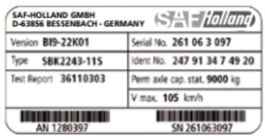 Нужна балка SAF BI9-22K01 SBK2243-11S.  - photo 1