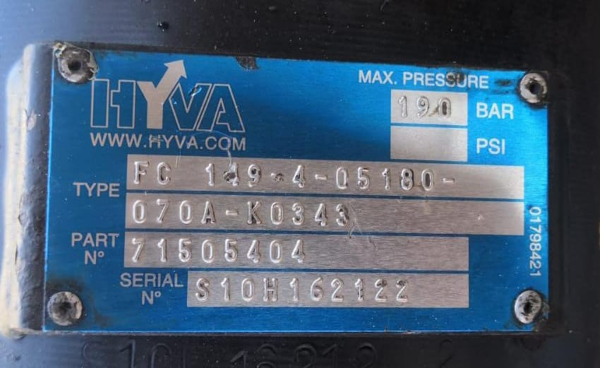 Нужен FC149-4-05180, 0A-K034307, 71505404 цилиндр подъема кузова на SCANIA 8x4.  - photo 1