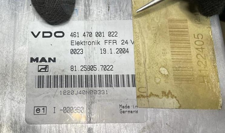 Нужен блок управления 81258057022 MAN.  - photo 1