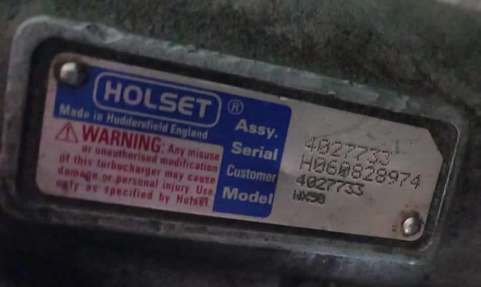 Нужна турбина Holset 4027733 на Man Командор.  - photo 1