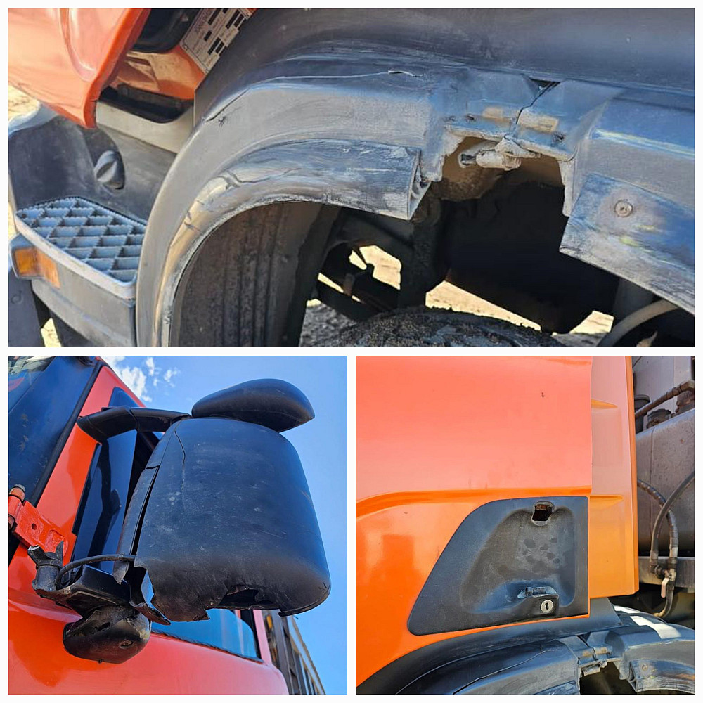 На SCANIA P 6x4 2008 года, (XLEP8X40005198138) нужны: 1. Зеркало в сборе левое -- 1765811, 1406627  - photo 1