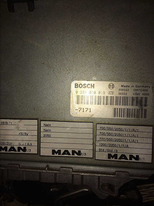 Нужен 0281010019 блок управления двс MAN.  - photo 1