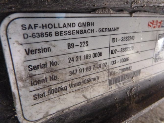 Ищу балку SAF (дисковые тормоза) 24211890006, 347916974902. Вся Россия - изображение 1