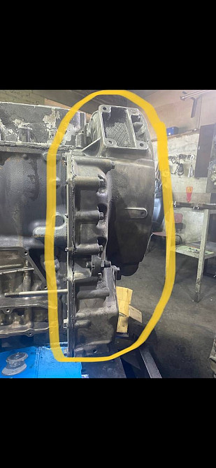 Нужен кожух маховика DC13 Скания.  - photo 1