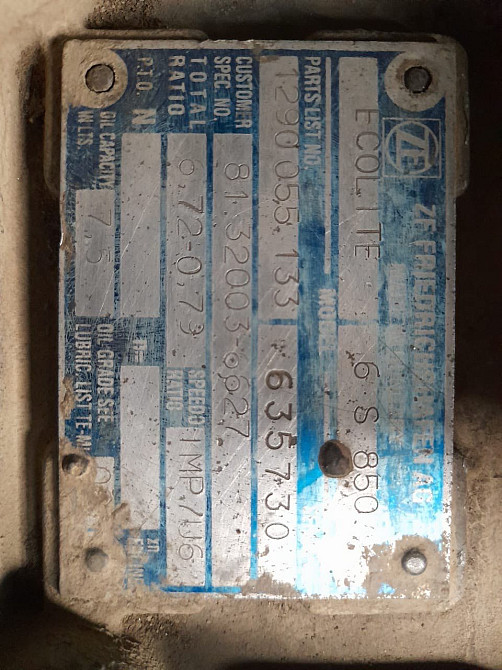 Ищу кпп 6S850 MAN.  - photo 1