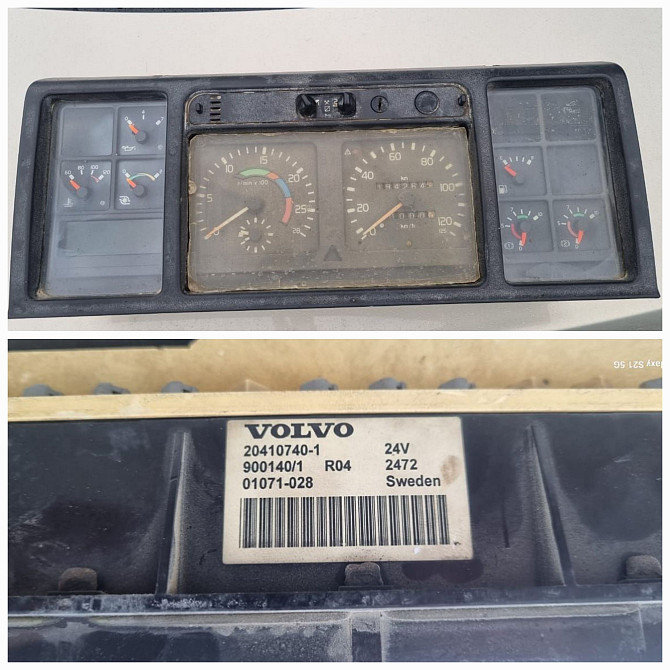 Нужна панель приборов VOLVO FM12 2001г. 8x4, YV2J4DMGX1B288371.  - photo 1
