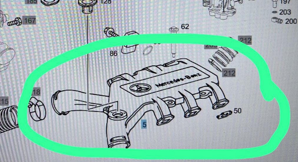 Нужен впускной коллектор для двигателя ОМ501.  - photo 1