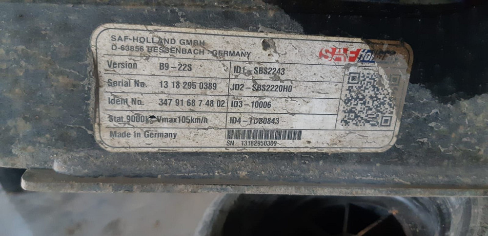 Ищу ось SAF B9-22S (арт. 347916874802).  - photo 1