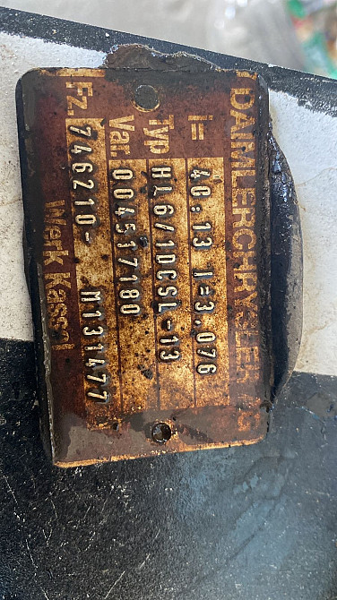 Ищу рeдуктoр заднего моста Меpсeдеc; 004517180 ; 40:13 3.076 ; HL6/1DCSL-13  - photo 1