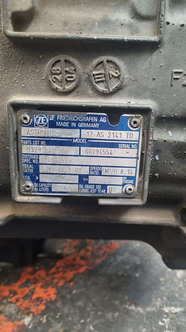 Ищу кпп 12AS2141TD, лучше бы по запчастям.  - photo 1