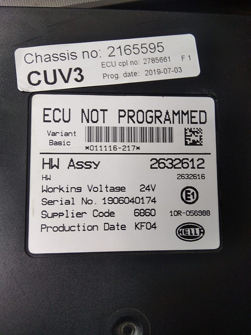 Ищу блок управления светом SCANIA CUV3 2632612.  - photo 1