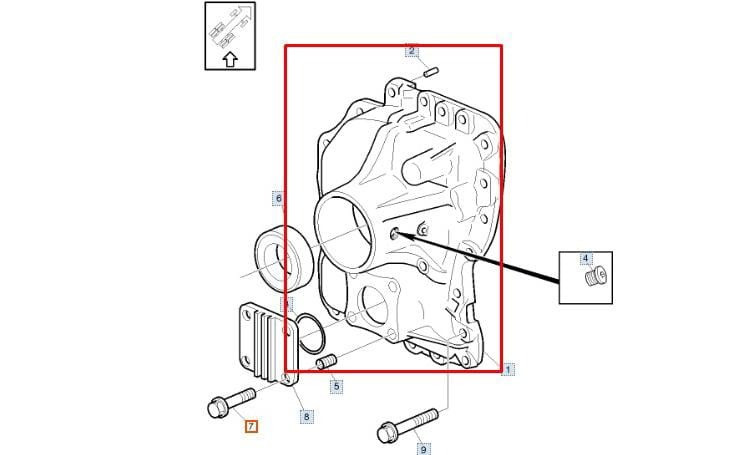 Ищу 7420483506 задний корпус акпп Рено Т.  - photo 1