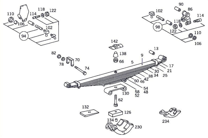 Нужна передняя рессора A3873200002 мерседес.  - photo 1