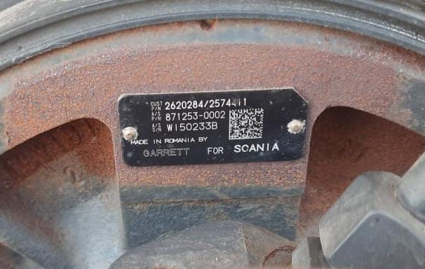 Ищу турбину scania r520 v8 машина 19 года.  - photo 1