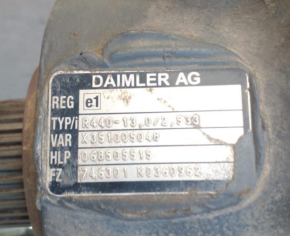 Ищу задний редуктор R440-13,0/2,533 на Актрос 2020 года (обычный HL6 не предлагайте, он не такой).  - photo 1