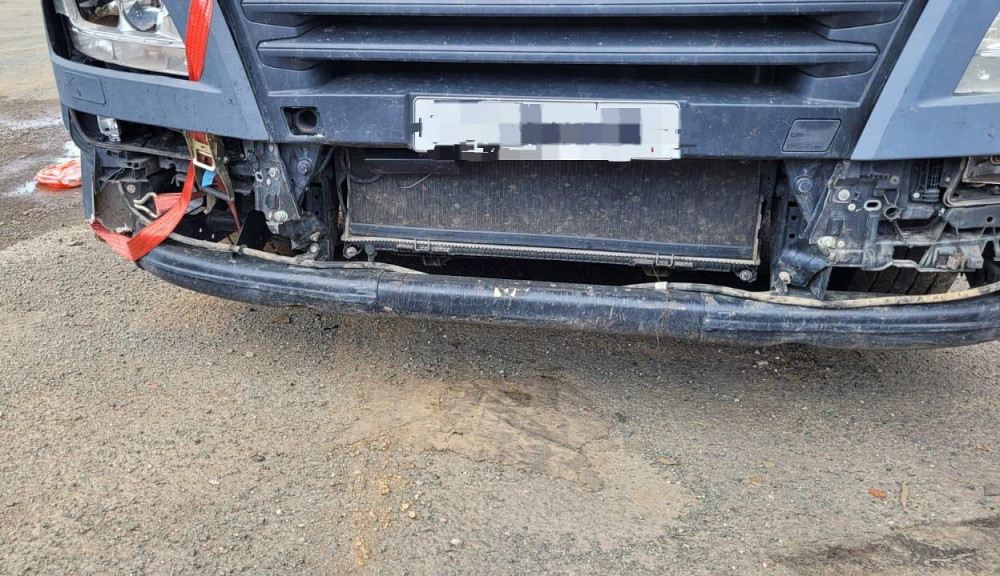 На MAN TGX 4x2, 2017г. (WMA06XZZ5JM774895) нужны: 81416106774 накладка переднего бампера правая нижн  - photo 1