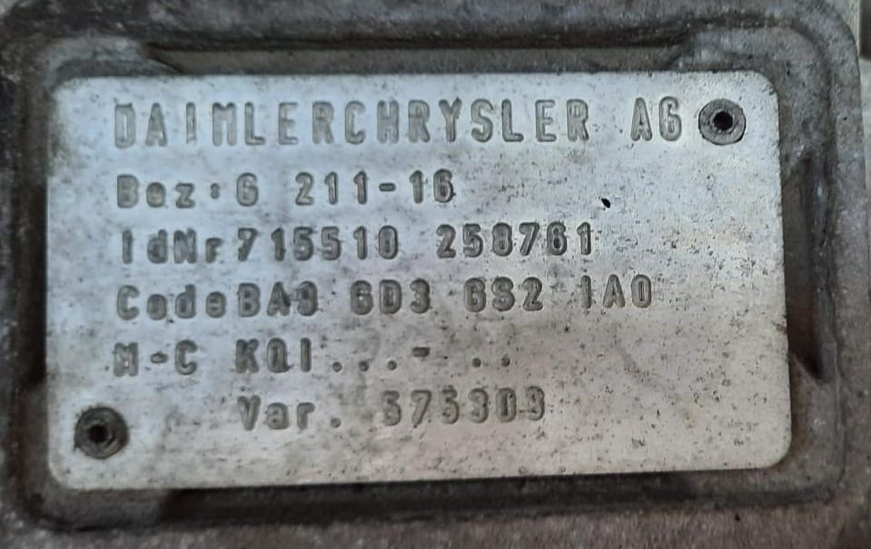 Ищу кпп MP 1 MERCEDES G211-16 2002 год под ретарду.  - photo 1