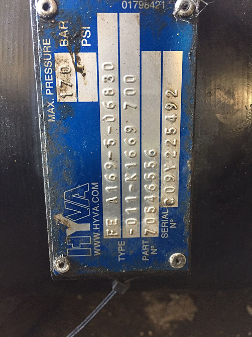 Ищу гидроцилиндр HYVA FE A169-5-06830-011-K1669, 70546556.  - photo 1