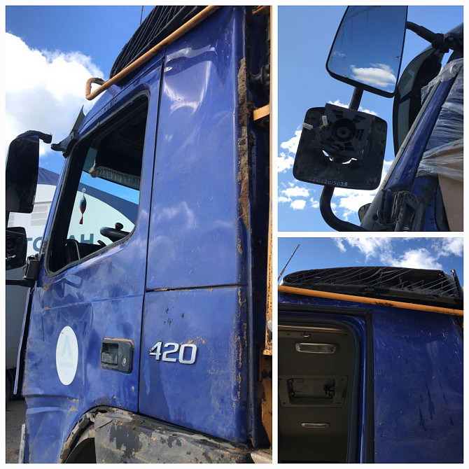 На Volvo FMX нужна дверь номер 20360849, зеркало левое нижнее и решётка воздухозаборника.  - photo 1