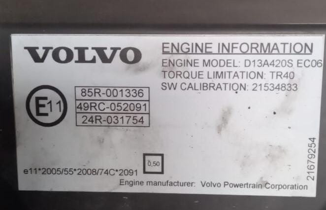 Нужен мотор D13A euro 6.  - photo 1