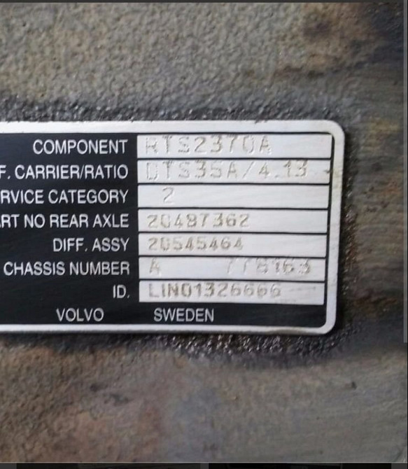 Ищу редуктор RTS2370A VOLVO.  - photo 1