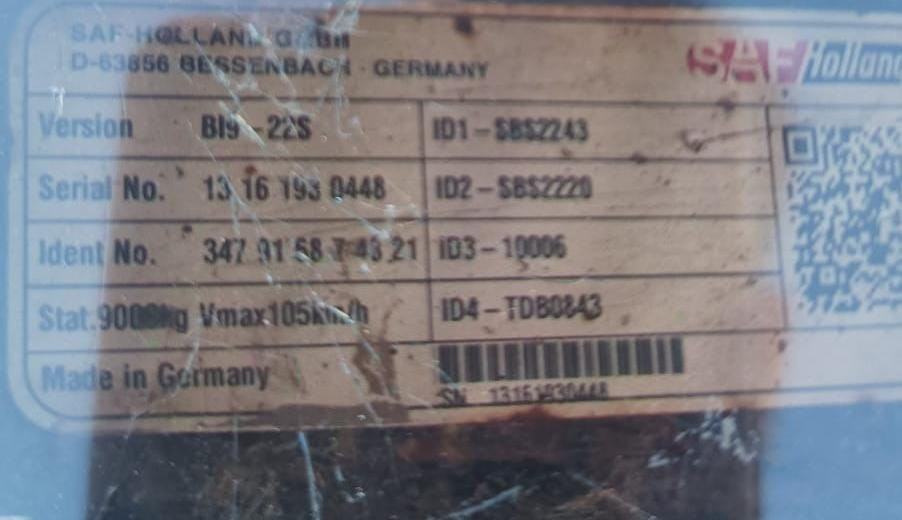 Нужна ось SAF или балка с коробами.  - photo 1