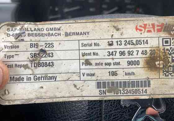 Ищу ось SAF Bl9-22S, (347969274820 SAF). 