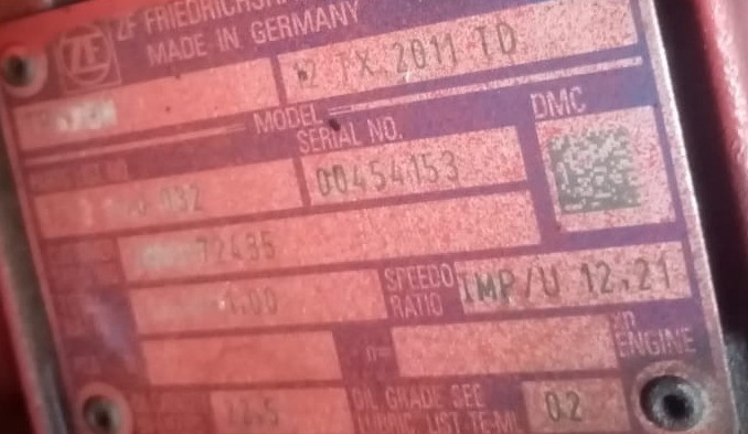 На ИВЕКО СТРАЛИС нужна кпп 12TX2011TD 1.00.  - photo 1