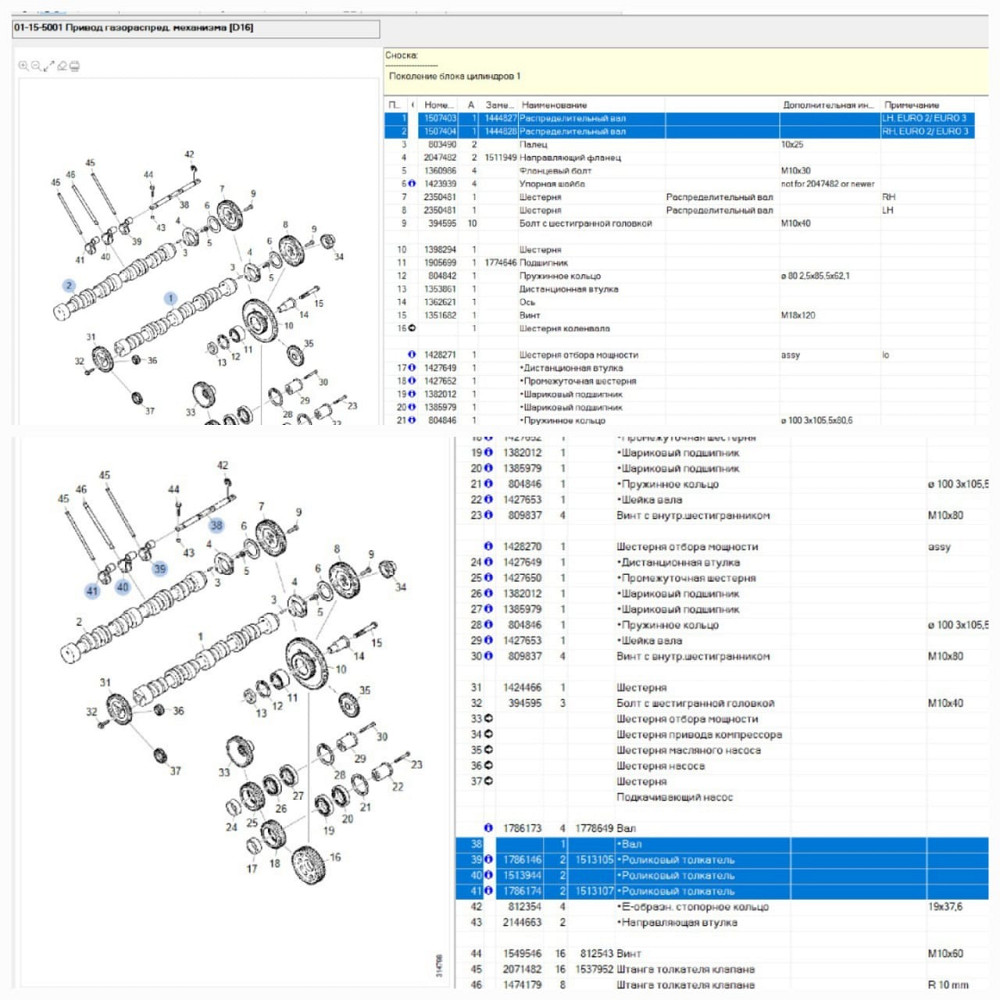 Ищу на Сканию (DC 16 евро 3) - два распредвала и рокерные валы комплект.  - photo 1