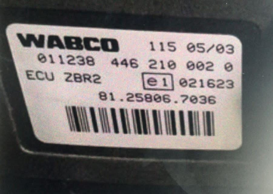 Ищу блок ZBR на MAN TGA.  - photo 1