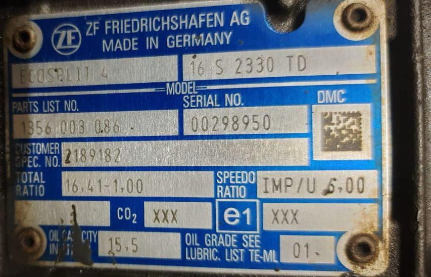 Ищу кпп ZF16S2330 TD передатка 1,00 на DAF XF105.  - photo 1