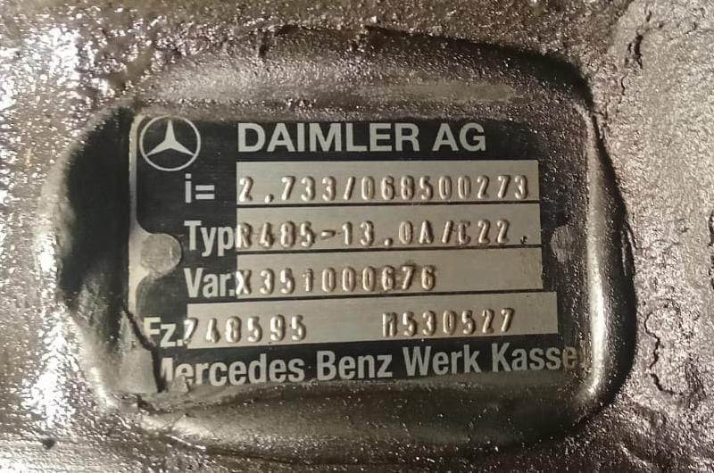 Нужен редуктор заднего моста R485-13.0A/C22 на Мерс.  - photo 1