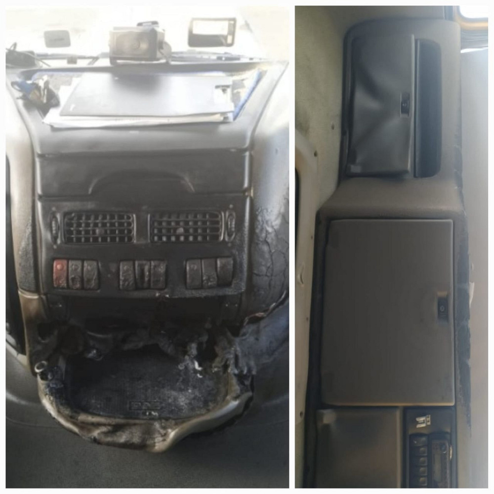 На DAF 105 нужен верхний короб вещевых ящиков в сборе + панель торпедо в сборе.  - photo 1