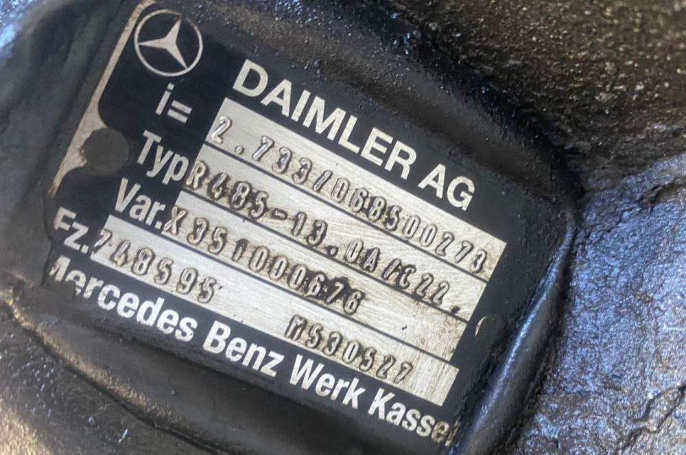 Нужен редуктор заднего моста на мерс, R485-13.0A/C22 передаточное 2,73 (другие не предлагать).  - photo 1