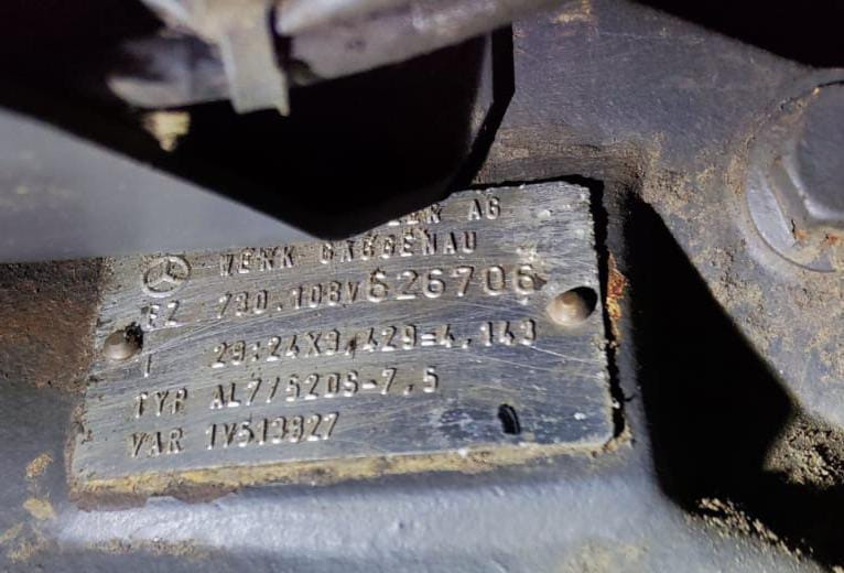 Нужна передняя бортовая на Мерседес Актрос 6×6 полноприводный 3331 MP1 2001г.  - photo 1