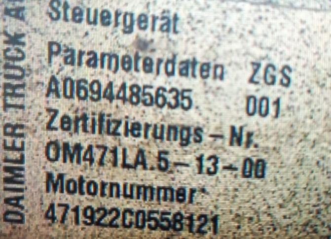 Ищу двигатель OM471922.  - photo 1