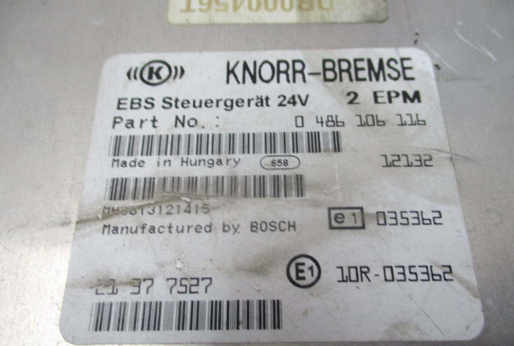 Ищу блок управления на Рено Премиум, 0486106116.  - photo 1