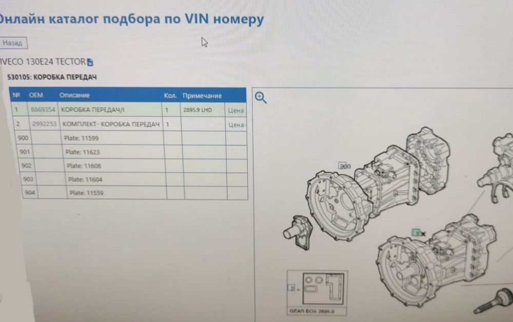 Нужна 8869354 мкпп IVECO EURO-CARGO.  - photo 1