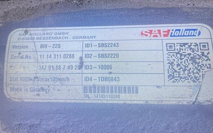 Нужны 2 оси SAF Bl9-22S.  - photo 1