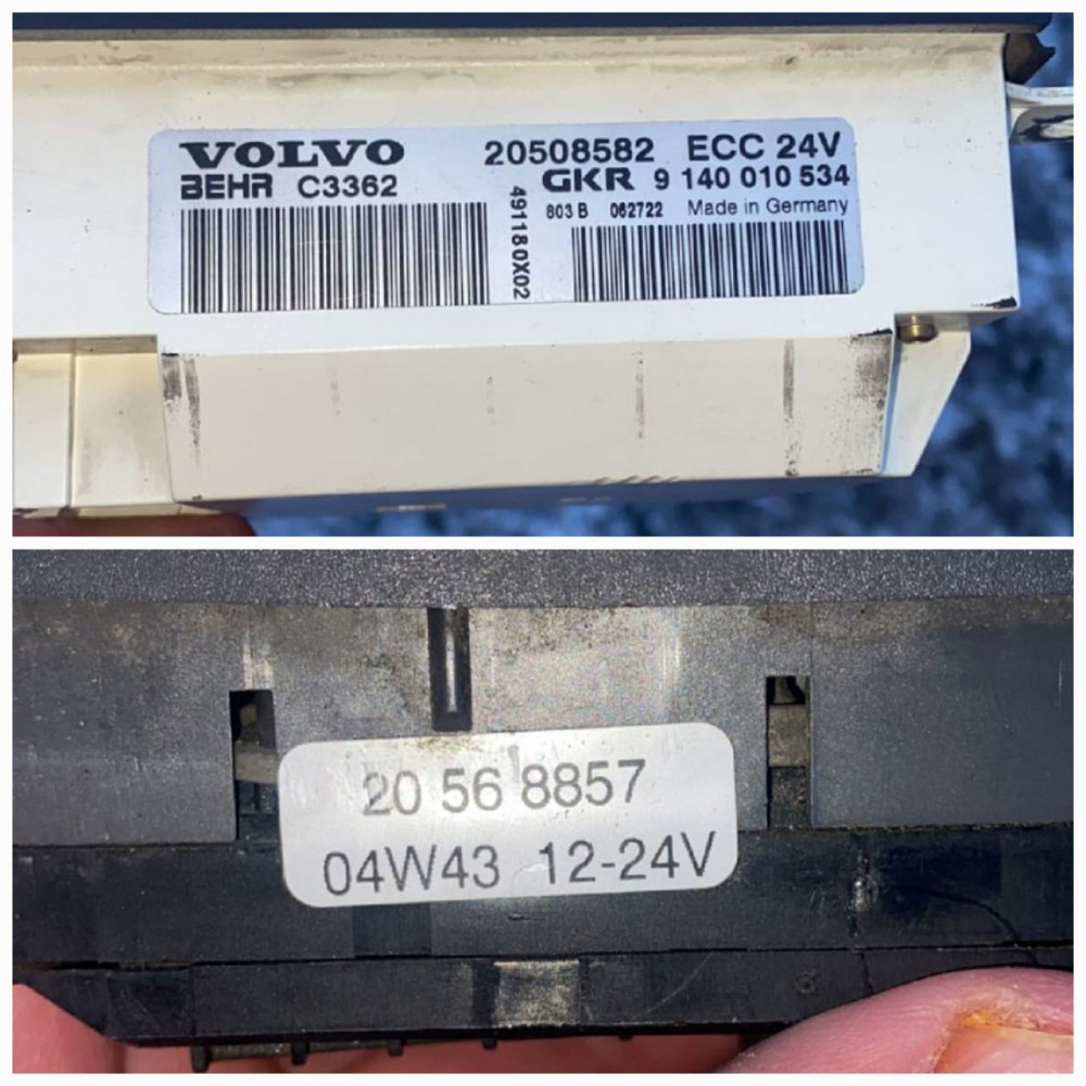 Ищу 20508582 блок управления отопителем Volvo.  - photo 1