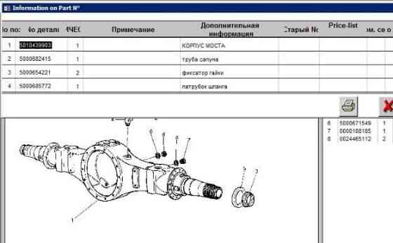 Ищу корпус заднего моста Рено Керакс 2006 года № 5010439903. 