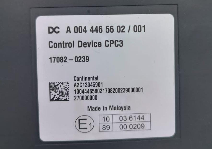 Ищу блок CPC Мерседес Актрос МР4 2017г.  - photo 1